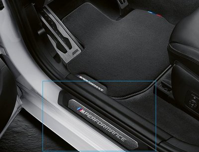 【歐德精品】德國原廠BMW M Performance 碳纖維 G01 G02 X3 X4 迎賓踏板 門檻踏板 迎賓飾板