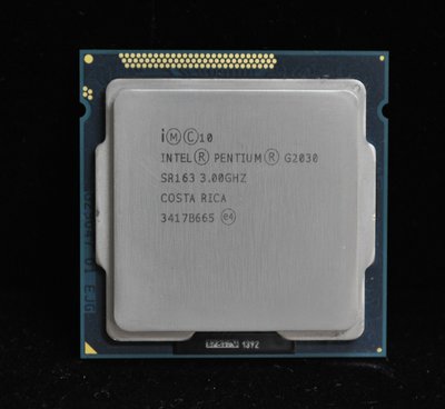 Pentium G2030 雙核盒裝正式版 (1155 3.0G)非 G2010 G2020 G2100T