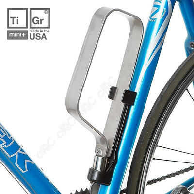 TiGr-全新「美國手工製」鈦合金自行車鎖：mini+極致輕量化防盜鎖 公路車D型鎖 鋼管車配件 單車U型鎖 腳踏車大鎖