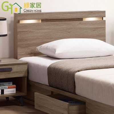【綠家居】羅里德 現代3.5尺單人床頭片(不含床底&床墊)