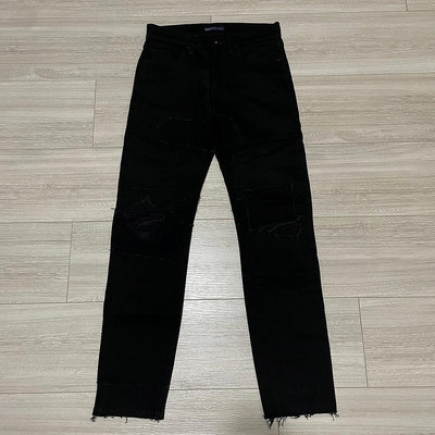土耳其製 LEVI'S LEVIs 59090-0049 LMC tack W29 L32 黑色原色貼布合身牛仔褲