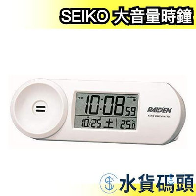 日本 SEIKO 精工 BC407 大音量鬧鐘 鬧鐘 溫度  日期 電子鬧鐘 電子時鐘【水貨碼頭】