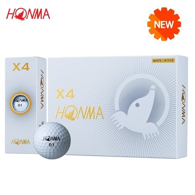 高爾夫球Honma D1達摩兩層球白色X4四層球XX六層球高爾夫球系列供團隊印刷
