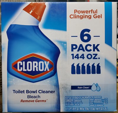 【小如的店】COSTCO好市多代購~Clorox 高樂氏 亮白馬桶清潔劑(709毫升*6入) 117067