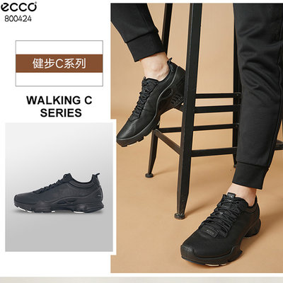 新品 正貨ECCO BIOM C 男 健步鞋 自然律動 真皮製造 柔韌耐穿 註塑工藝 PU大底 一體成型 800424