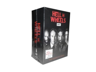 【優品音像】 高清原版美劇DVD 地獄之輪 完整版 Hell On Wheels 17碟未刪減 精美盒裝