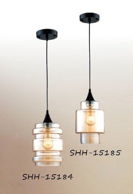新莊好商量~藝術吊燈 餐廳燈 客廳燈 吧檯燈 餐桌燈 工業風 個性 簡約 LED E27 SHH-15184、185