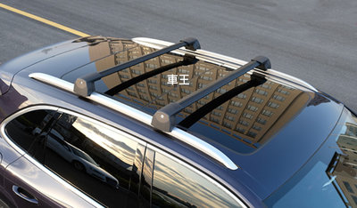 【車王汽車精品百貨】現代 Hyundai SANTA FE ix45 活動式 防盜 橫桿 車頂架 行李架
