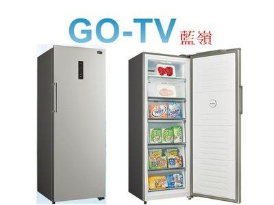 [GO-TV] SANLUX台灣三洋 240L 變頻無霜直立式冷凍櫃(SCR-V240F) 全區配送