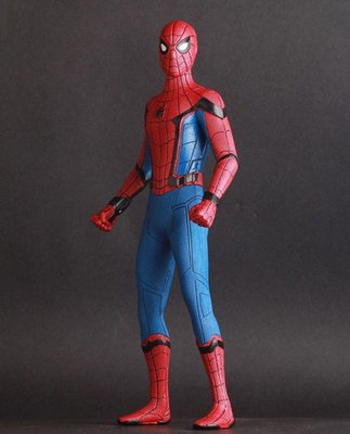 鐵鐫創意《蜘蛛人-雕像.塑像/約30CM/不可動》