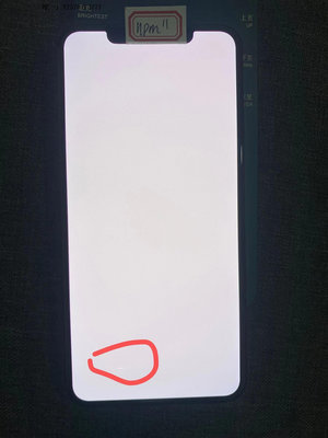 手機屏幕iPhone11Promax屏幕適用蘋果11Promax原拆機屏幕總成瑕疵彩點屏幕手機液晶