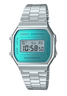【萬錶行】CASIO復古經典電子系列錶款  A168WEM-2