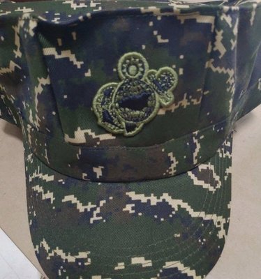 【916】新式海陸虎斑數位迷彩八角帽，海軍陸戰隊八角帽