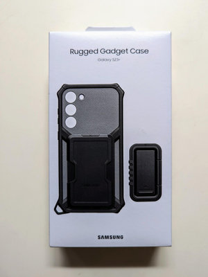 【原廠全新】Samsung 三星 Galaxy S23+ 5G 軍規型多功能保護殼 (黑)