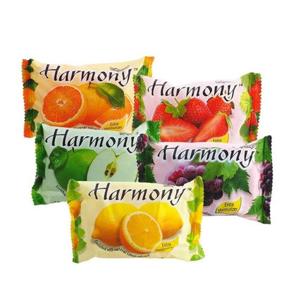 Harmony 水果香皂 75g 多款可選 肥皂 洗手 洗澡【V255343】PQ 美妝