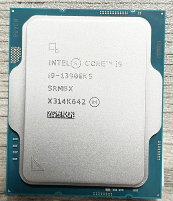 電腦零件全新13代I9 13900KS CPU 正式版  8 大核 + 16 小核 三年質保筆電配件