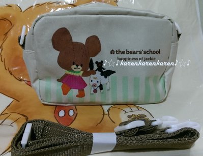 *日本帶回*the bears school小熊學校東京郵便局限定HAPPINESS JACKIE傑琪背包手提包 ♪☆♪