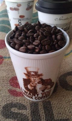 南美龐老爹咖啡『嚴選歐式豆』適合義式咖啡、口味濃厚，享受咖啡油脂*荷蘭1號程度