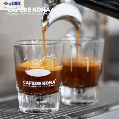 熱銷 CAFEDEKONA玻璃量杯濃縮咖啡杯espresso咖啡品嘗杯玻璃盎司杯-(null)