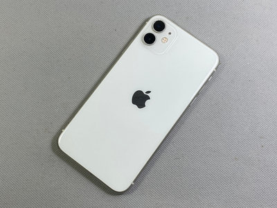 Apple IPhone 11 128G 二手白色蘋果手機 6.1吋 單手機