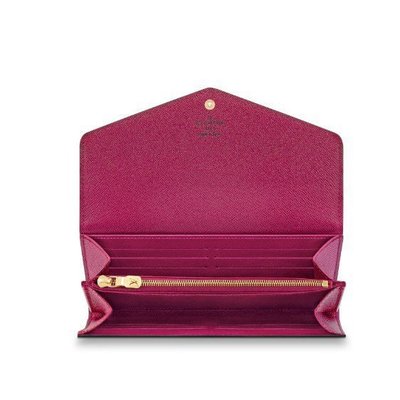 Louis Vuitton LV長夾 M62235 新版熱銷經典花紋扣式長夾.芭蕾粉