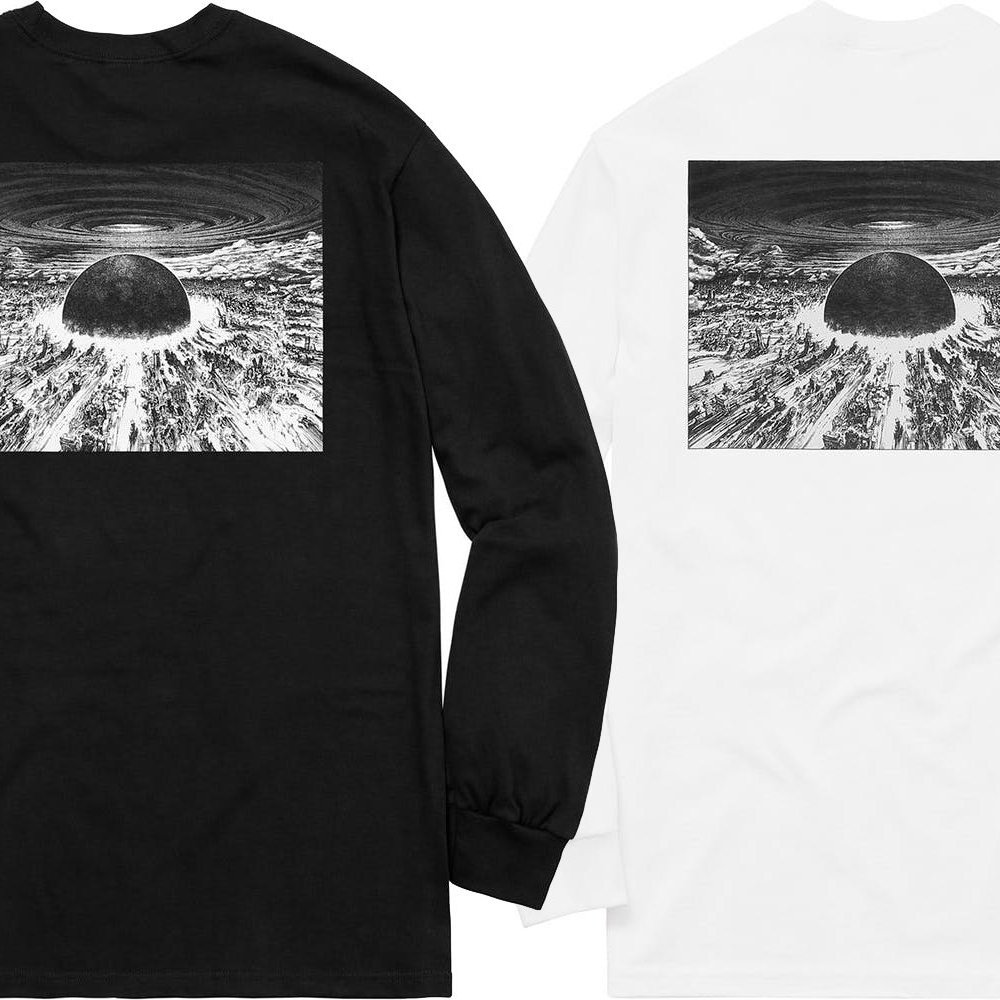 超搶手】全新正品2017 Supreme AKIRA Neo-Tokyo L/S Tee阿基拉長袖t