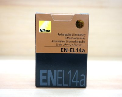 【中壢NOVA‧水世界】NIKON ENEL14A EN-EL14A 原廠電池 鋰電池 高容量版 D5200 P7100