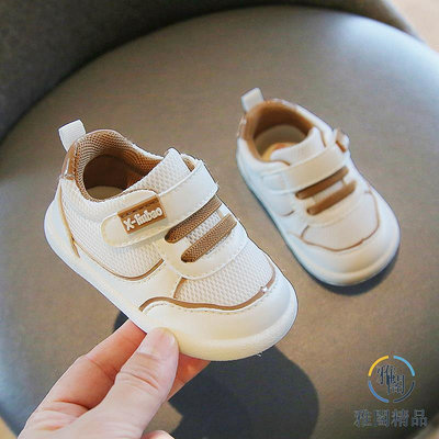 男寶寶學步鞋夏季款1一2歲半嬰兒鞋子軟底防滑女童春秋網面透氣鞋.