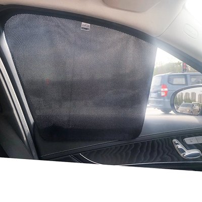 無邊框車門遮陽簾升降式汽車窗簾擋光隔熱隱私后排窗戶遮蔽布