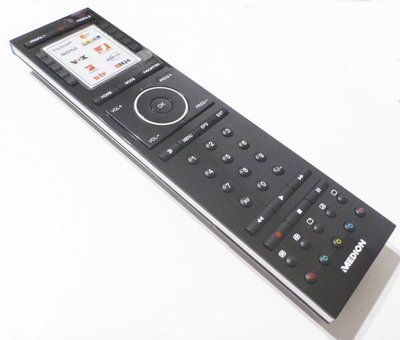 #3,10合1 Medion Life X74000 (81880)萬能遙控器,彩色螢幕,學習型萬用遙控器,紅外線 電視 學習功能