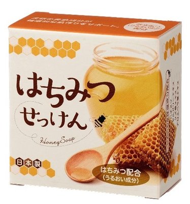 clover日本製洗顏皂80g-蜂蜜