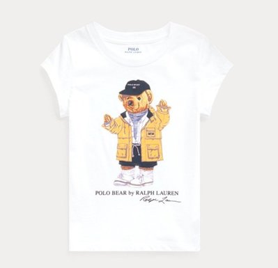 愛麗絲小舖 ~全新真品Polo Ralph Lauren Polo Bear Cotton Tee女生款~現貨XL