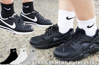 【HYDRA】Nike Quarter Socks 黑白 短筒 運動襪 彈性透氣 SOCK 白襪 黑襪 男女 勾勾