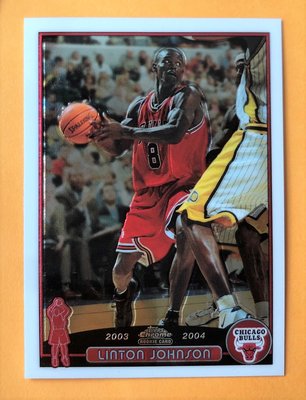 [NBA]2003-04 Topps Chrome   Linton Johnson  RC  新人卡 #161