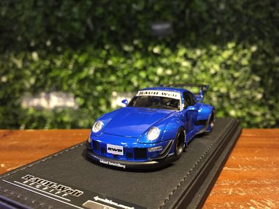 1/43 Ignition Model RWB Porsche 993 Blue MET IG2172【MGM】