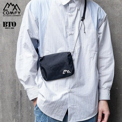 [BTO] 日本【Comfy outdoor garment】 SMART PAC X-PAC 都市機能抗撕裂細繩旅行小收納包 斜肩手機包