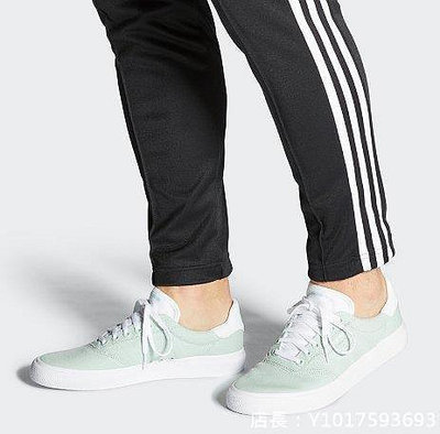 Adidas NEO 3MC 經典 復古 透氣 輕便 低幫 百搭 薄荷綠 休閒 運動 滑板鞋 EG2738 男女鞋公司級