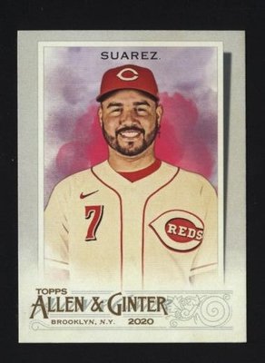 2020 Topps Allen and Ginter #188 Eugenio Suarez - Cincinnati Reds