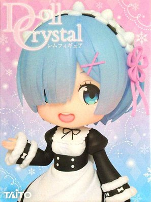 日本正版 Taito 景品 Re:從零開始的異世界生活 Doll Crystal 雷姆 Q版 模型 公仔 日本代購