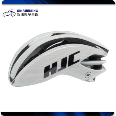 【阿伯的店】HJC IBEX 2.0 空氣力學 自行車安全帽 白灰線條(黑標) #JE1153