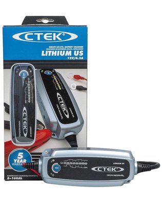 CTEK Lithium US LiFePO4 汽機車均適用 鋰鐵電池 鋰鐵電瓶專用充電器 啟動電瓶充電器 鋰鐵啟動電瓶 充電器 保養 修復