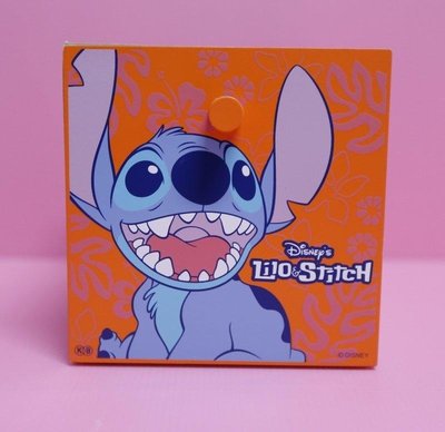 絕版現貨免運可刷卡分期 日本正版 迪士尼星際寶貝史迪奇咧嘴大笑 抽屜/收納盒/置物箱/珠寶盒 B20