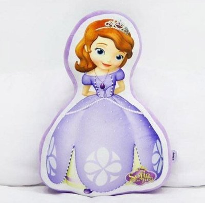 【現貨】Sofia 小公主蘇菲亞 紫色人型抱枕 玩偶娃娃