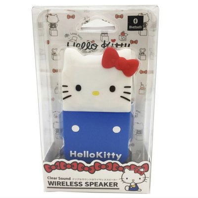 ❤Lika小舖❤全新日本購入正版商品Hello Kitty 藍芽喇叭 音箱 無線擴大機 擴音喇叭