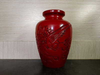 日本漆器花瓶