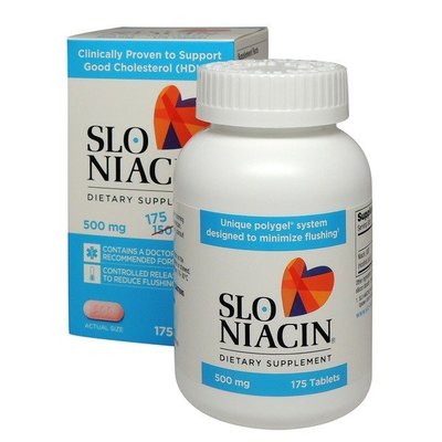 ✿大地✿代購Slo-Niacin 菸鹼酸(維他命B3) 長效緩釋劑型500MG*175顆 需預購