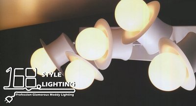 【168 Lighting】高禮帽燈《時尚吸頂燈》（三款）四燈款DX 81380-2