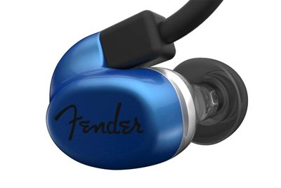 【台灣總代公司貨】送原廠盒 FENDER CXA1 入耳式耳機 耳道式耳機 耳掛式耳機 含線控麥克風 藍色