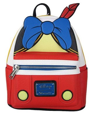 【丹】A_Loungefly Pinocchio Outfit Mini Backpack 迪士尼 皮諾丘 迷你 後背包