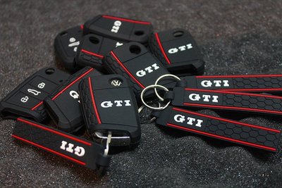 【翰翰二輪】福斯 VW Golf GTI樣式 多款通用型 原廠樣式 鑰匙皮套 保護套 鑰匙套 絲滑橡膠材質 高質感